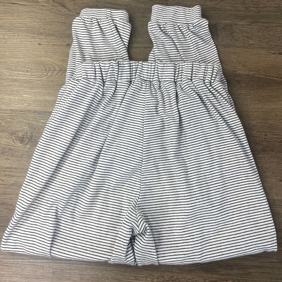 Böhme Women’s Essential White and Black Striped Joggers, size small - Picture 8 of 9